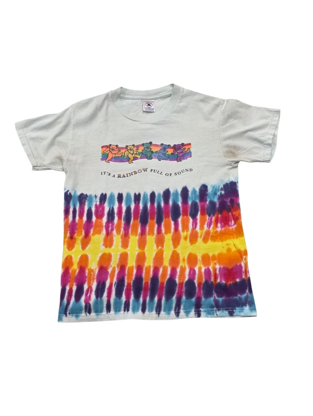 Vintage Grateful Dead 1989 "Rainbow Full Of Sound T-Shirt Size Small
